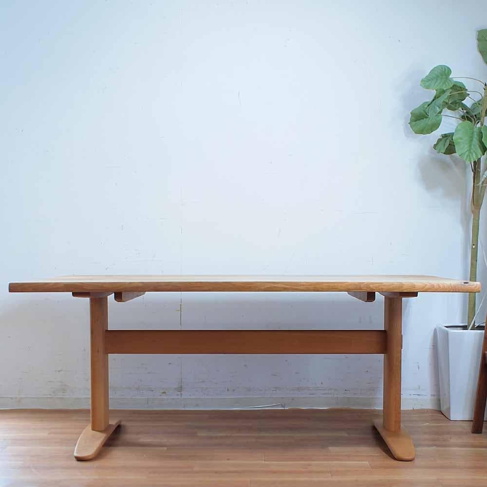 飛騨産業 キツツキ 名作 森のことばシリーズ ダイニングテーブル 150cm