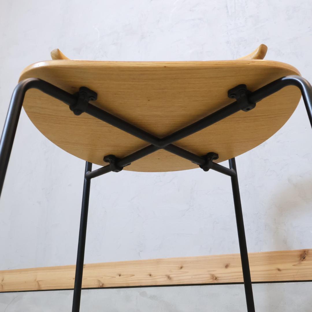 クラッシュゲート NOR ラウル ダイニングチェア ナチュラルモダン 北欧風