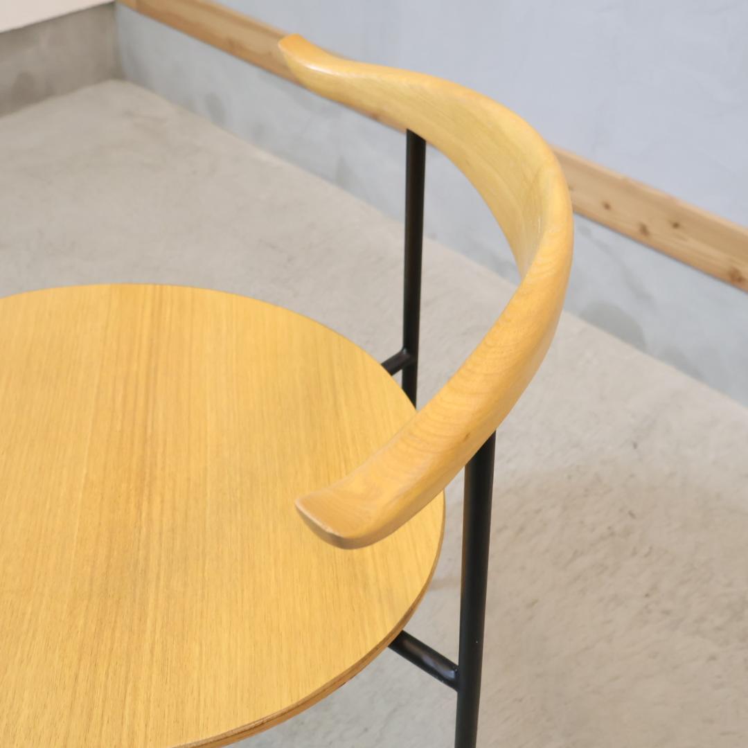 クラッシュゲート NOR ラウル ダイニングチェア ナチュラルモダン 北欧風