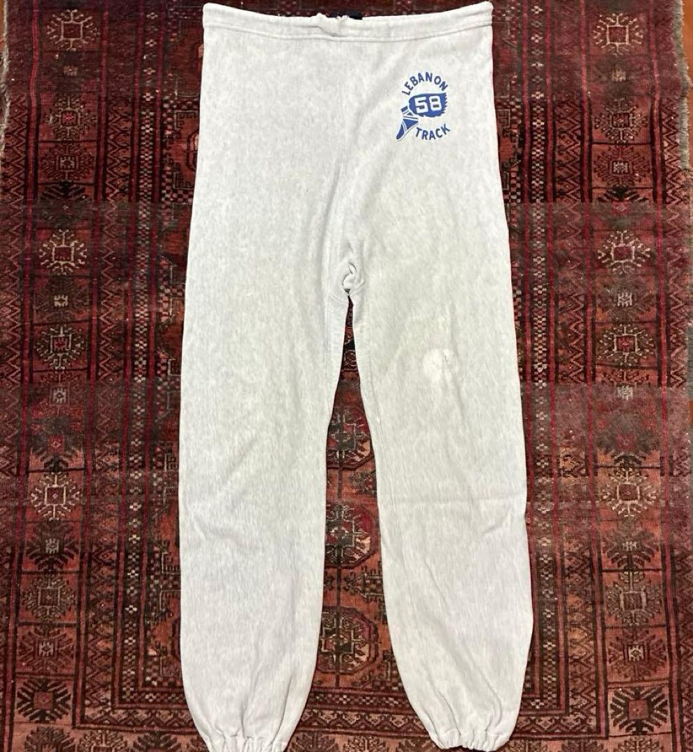 70S USA製 単色タグ Champion スウェットパンツ ウィングフィット