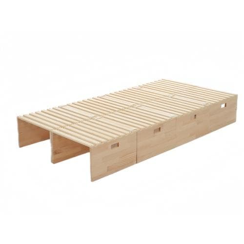 【 ハイタイプ】【パレットベッド×8枚】パレットベッド 天然木 すのこベッド ロ