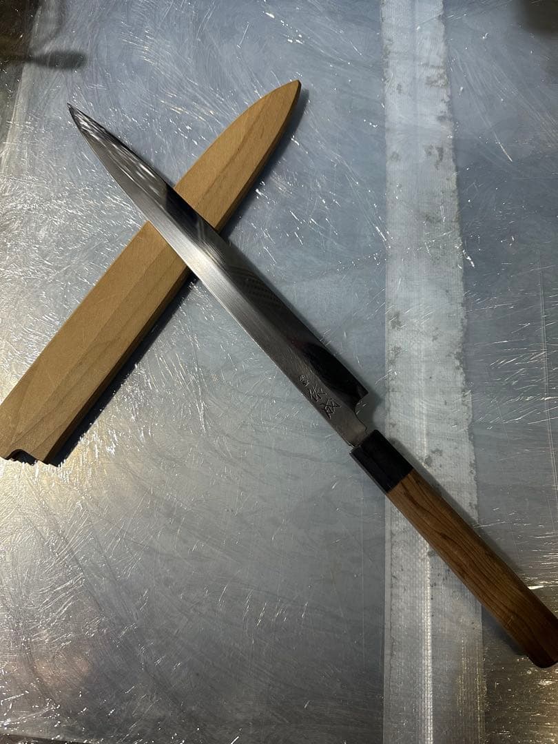 祐成、本焼き柳包丁、薄刃包丁、出刃包丁、包丁バックセット