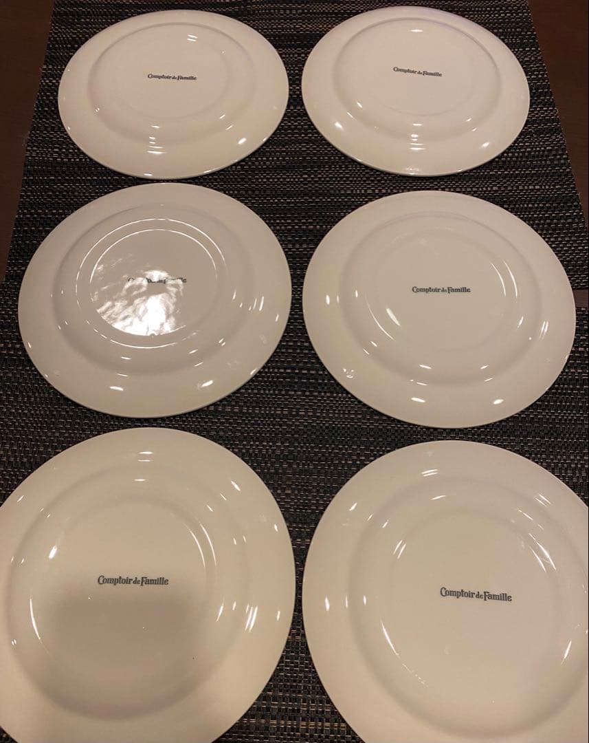 パリ購入comptoir de famille 皿 花柄6枚セット