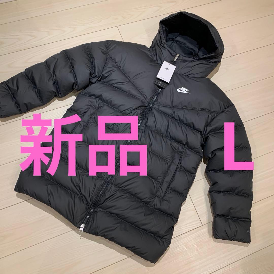 新品 ナイキ ウィンドランナー Storm-FIT ダウンパーカー ブラック L