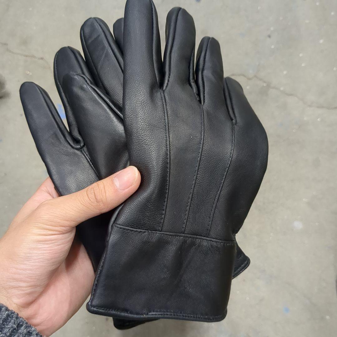 アワーレガシーサンプリング元 羊革 ブラックレザーグローブ 手袋
