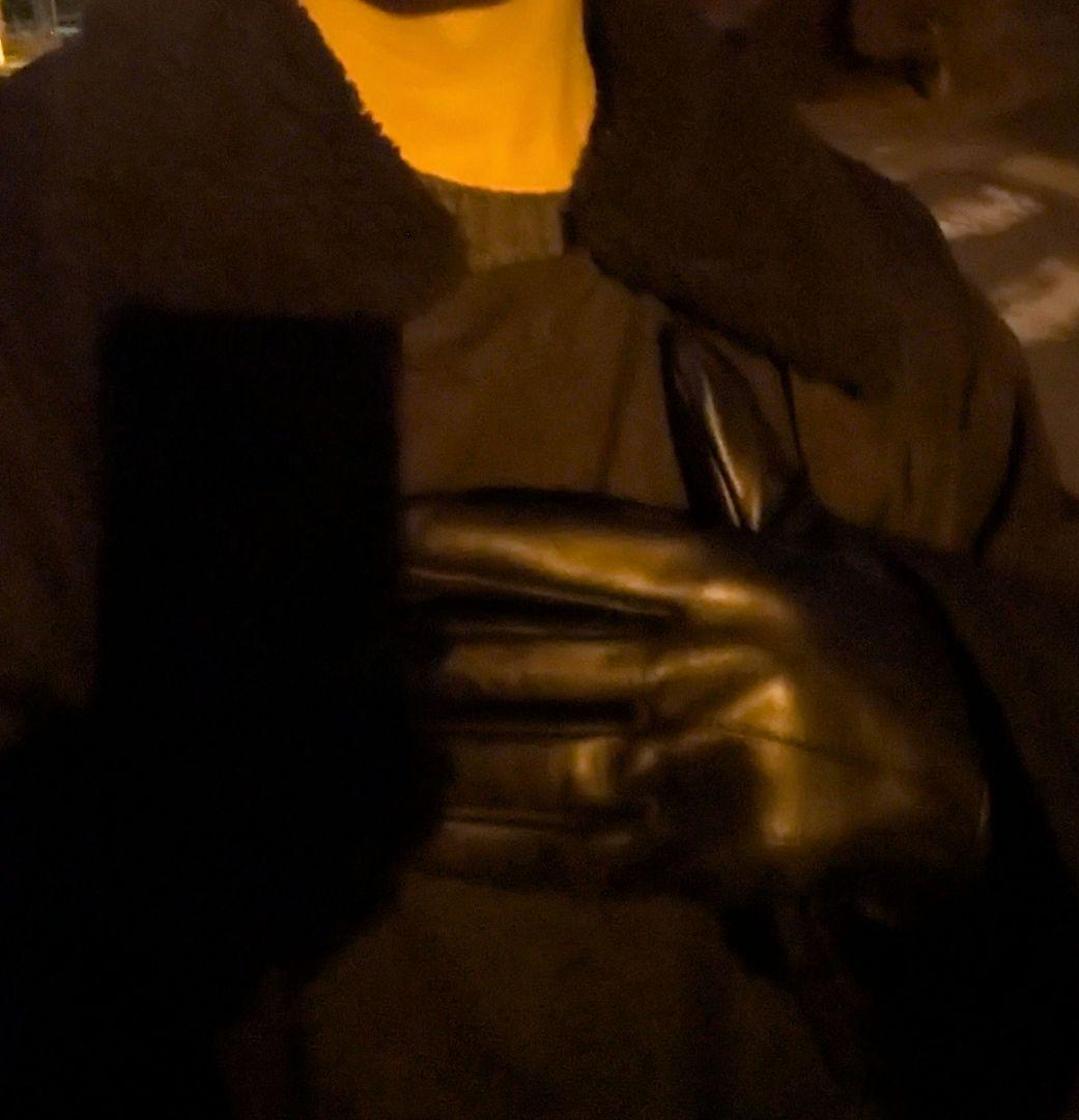 アワーレガシーサンプリング元 羊革 ブラックレザーグローブ 手袋