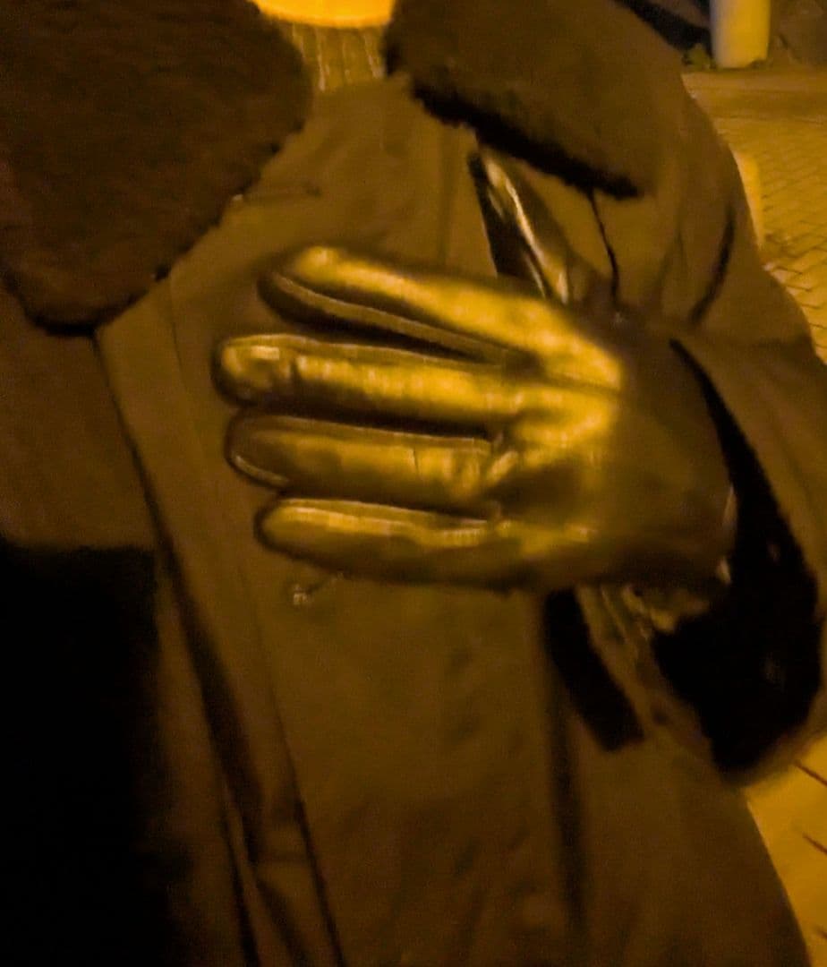 アワーレガシーサンプリング元 羊革 ブラックレザーグローブ 手袋