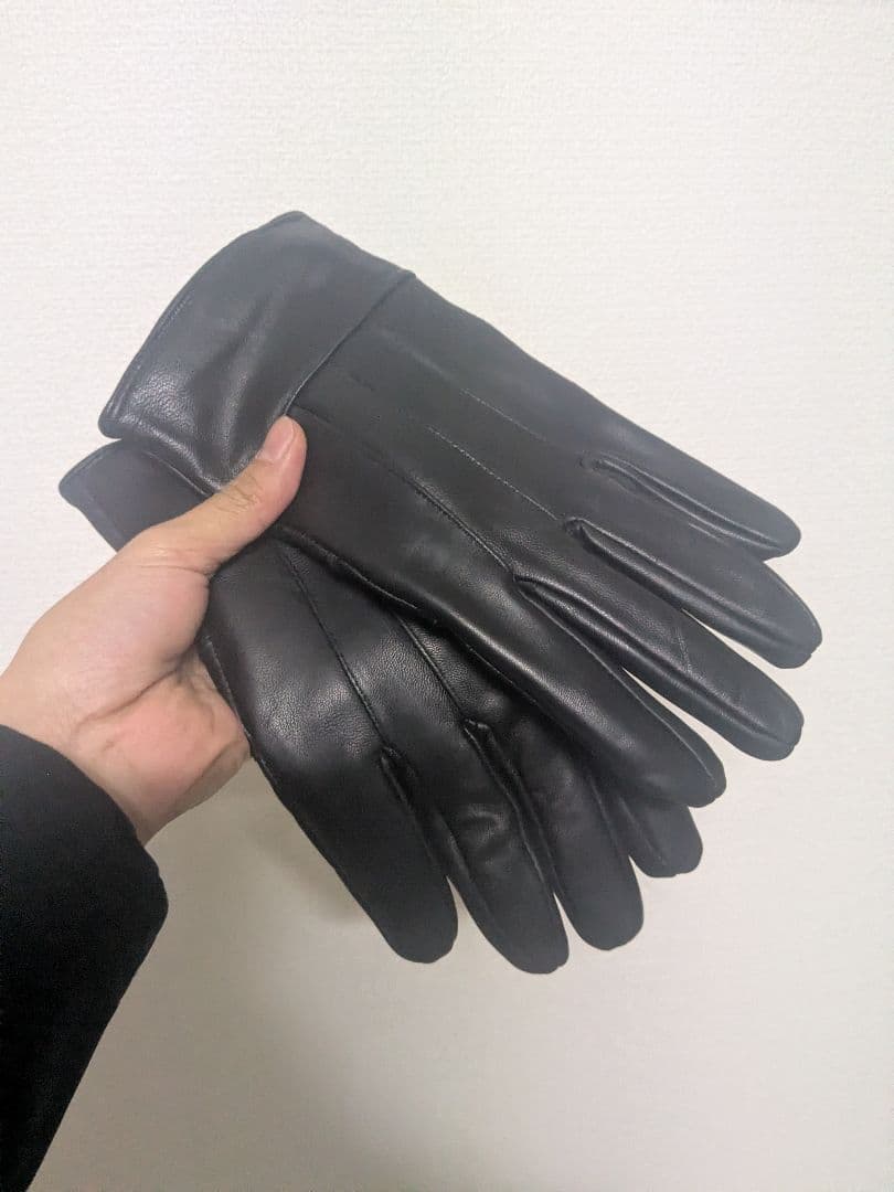 アワーレガシーサンプリング元 羊革 ブラックレザーグローブ 手袋