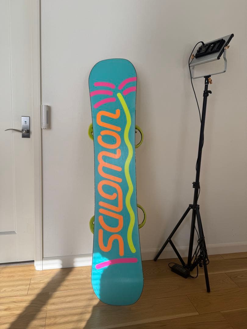 専Salomon OH YEAH ネオンイエロー 143cm FLUX RK30