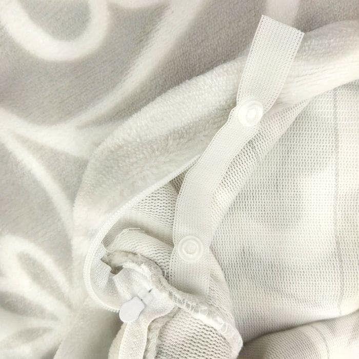 新品　あったか掛カバー　毛布　シングルロング　掛布団カバー　冬用 グレー