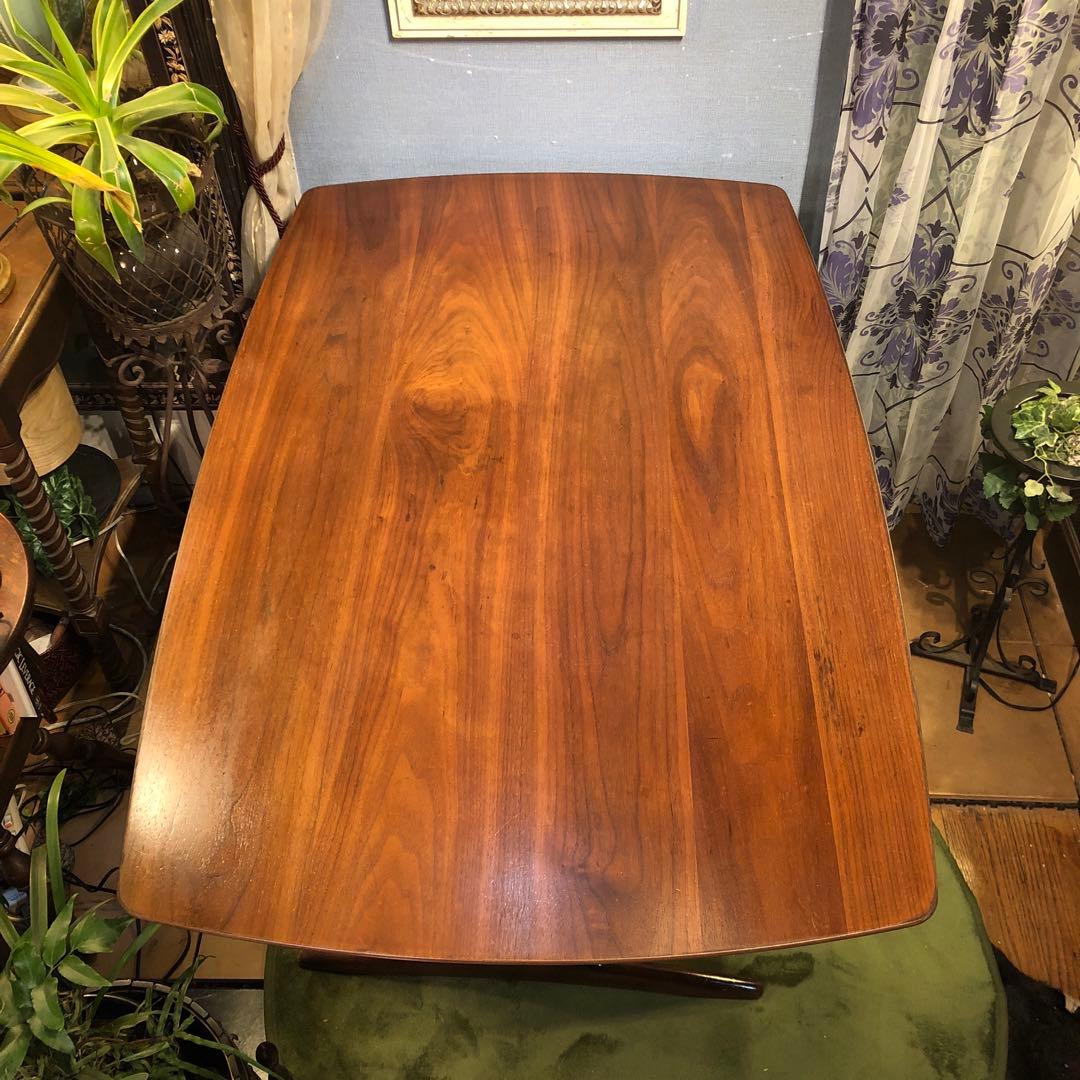 Sale ヴィンテージ ウォールナット　ブリッジ　ダイニングテーブル
