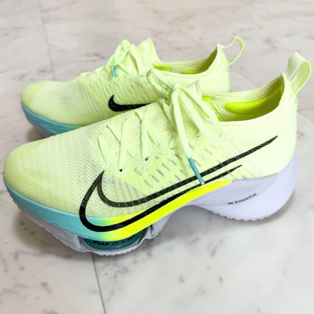 【美品】NIKE Air zoom ナイキ ランニング テンポ ネクスト 黄色