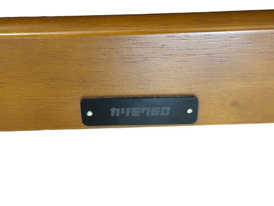 ◯①カリモク60 Kチェア 2シーター 2人掛け ブラック レザー ソファのみ