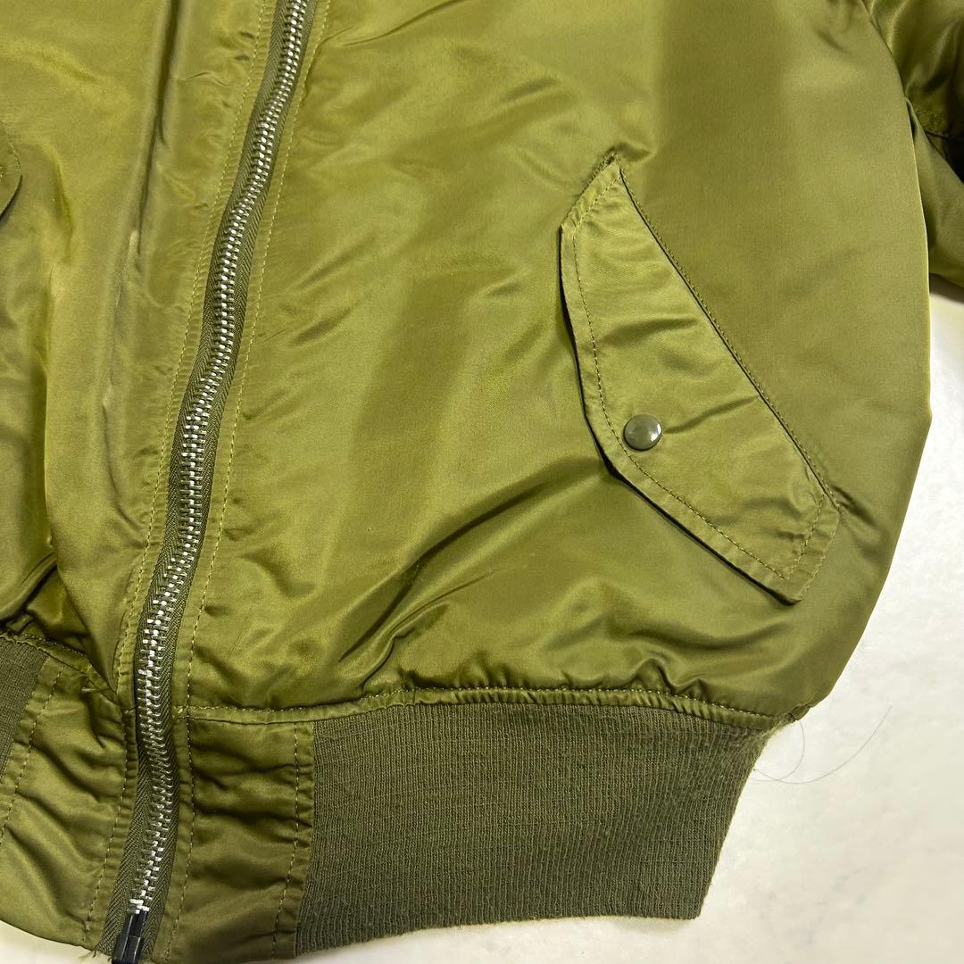 【USA製】90s アルファインダストリーズ MA-1 グランドクルー L