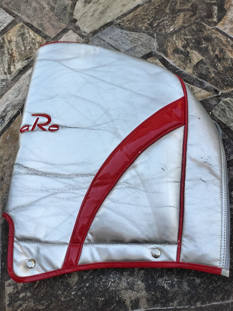 RomaRo シルバー/レッド キャディバッグ