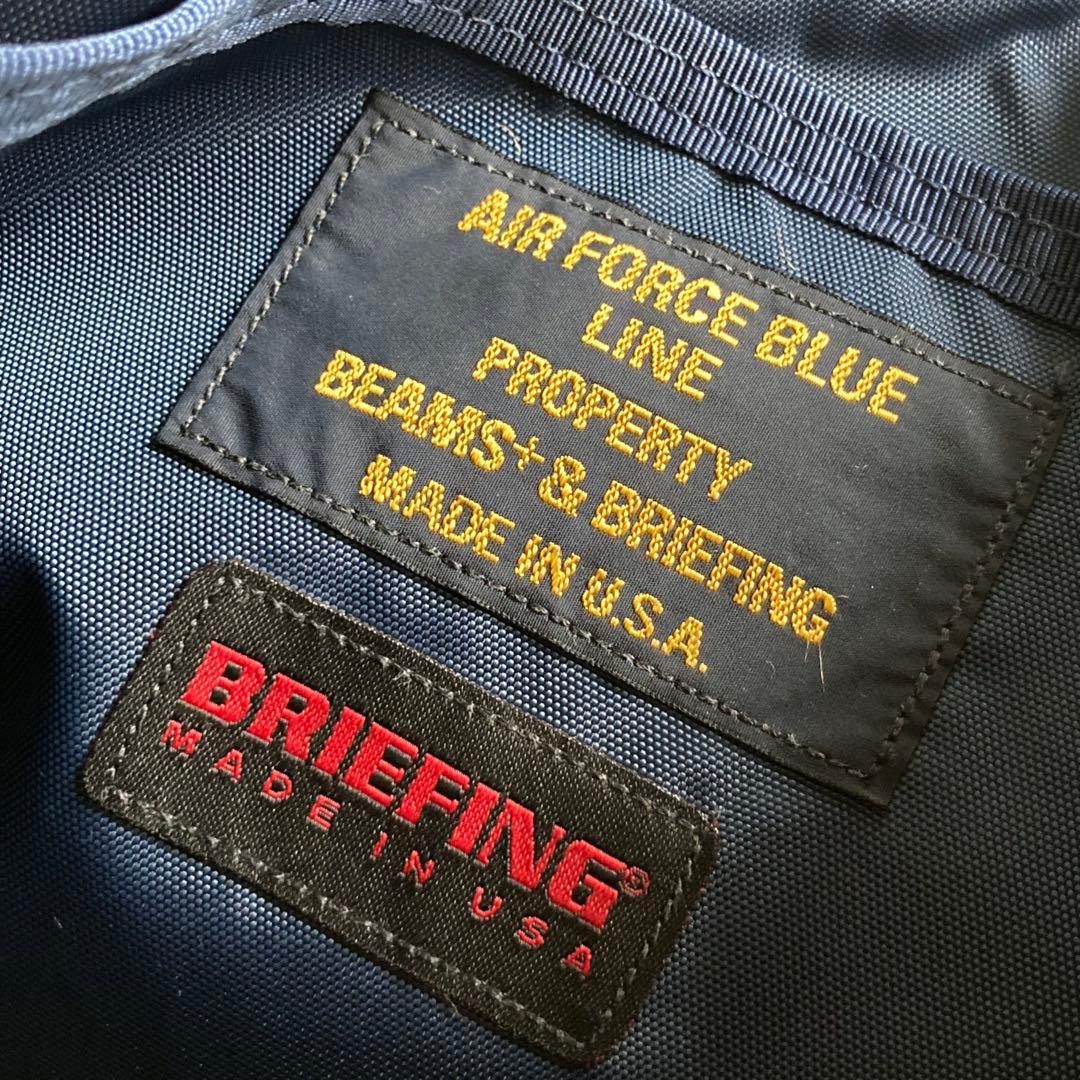 美品 BRIEFING BEAMS PLUS 別注 メッセンジャー FLEET