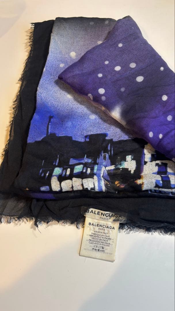 BALENCIAGA ストール 135x135cm