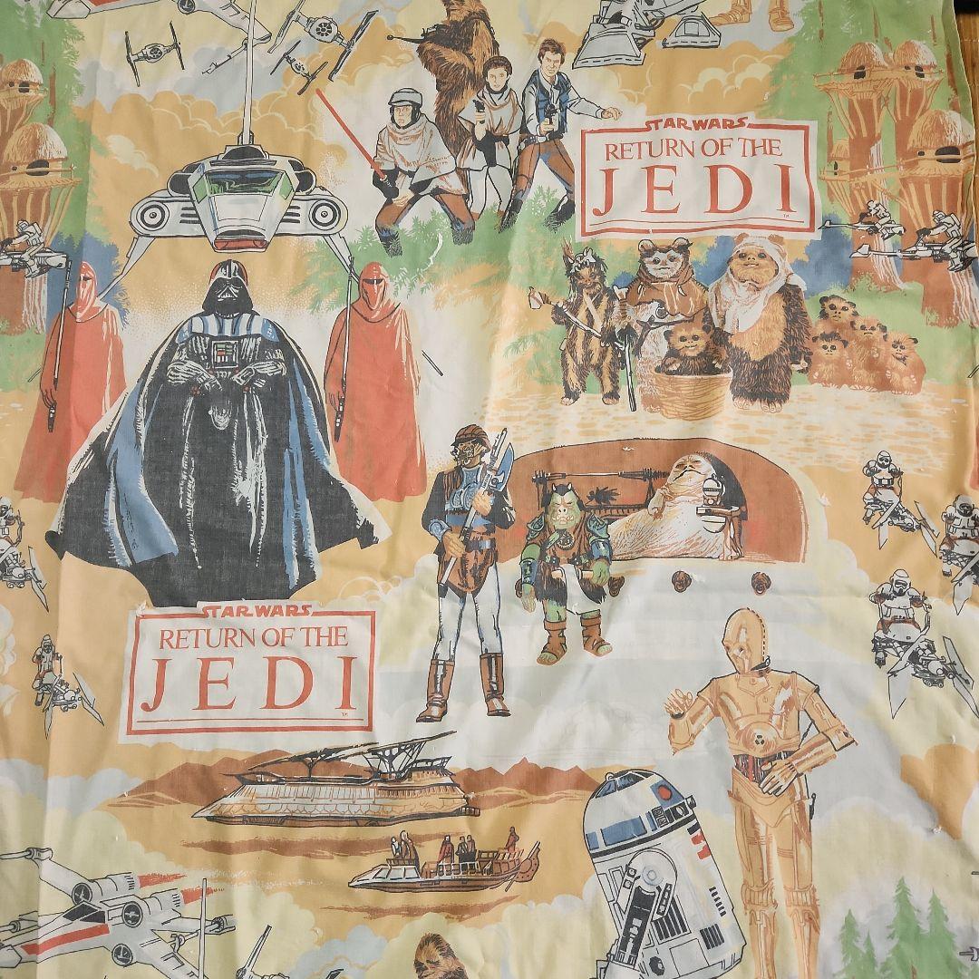希少！スターウォーズカーテン生地２０年以上前の物