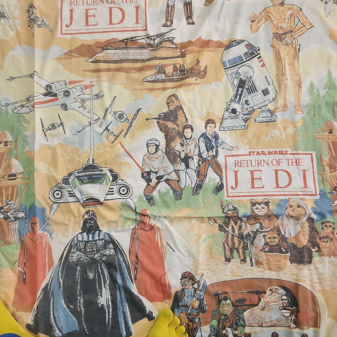 希少！スターウォーズカーテン生地２０年以上前の物