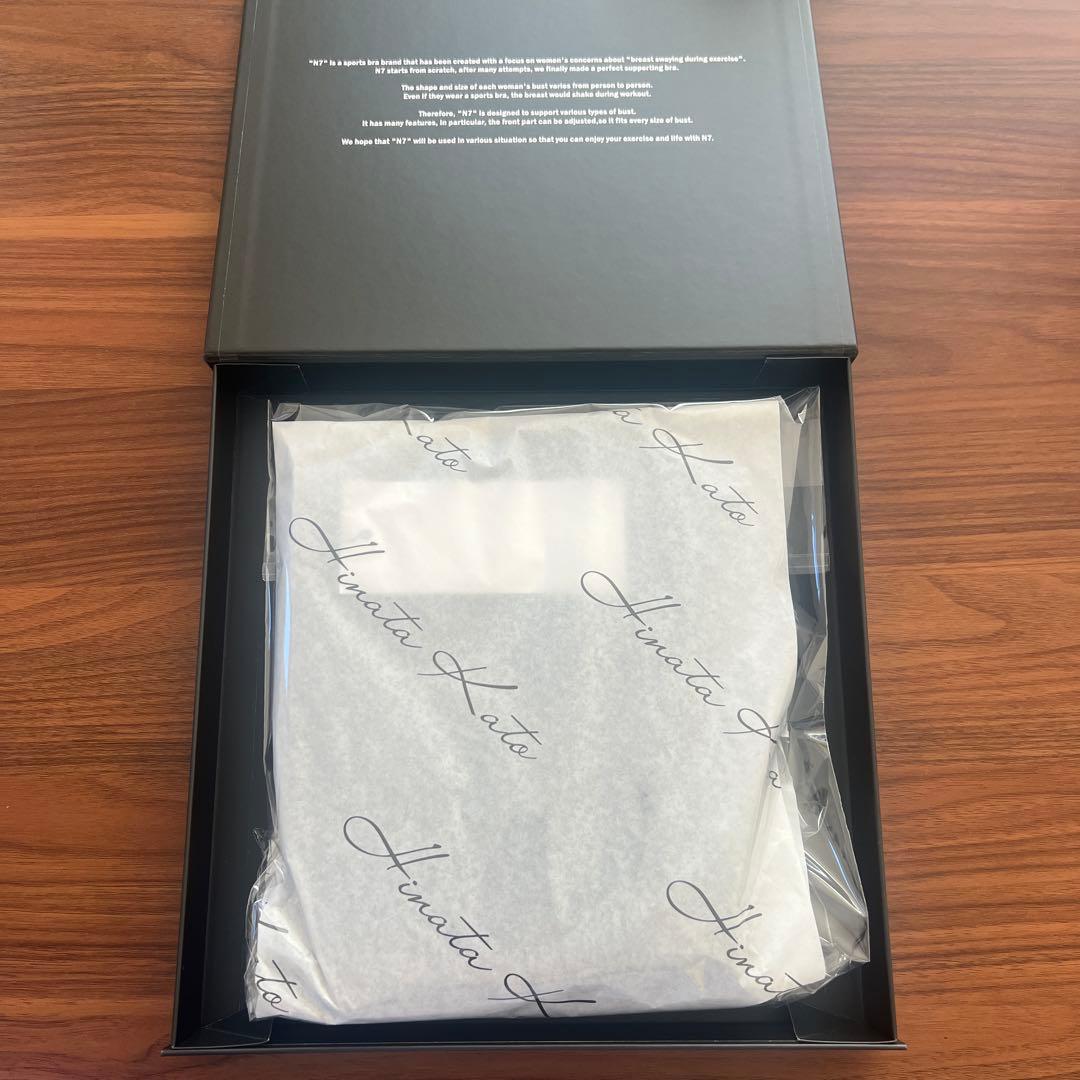 新品未使用未開封　N7 スポーツブラ ブラック ひなちゃんねる