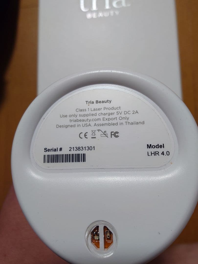トリア　4X レーザー　脱毛器　美品　2018年製