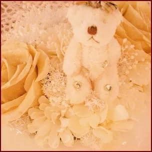 プリザーブドフラワーアレンジメント ラウンド ベア