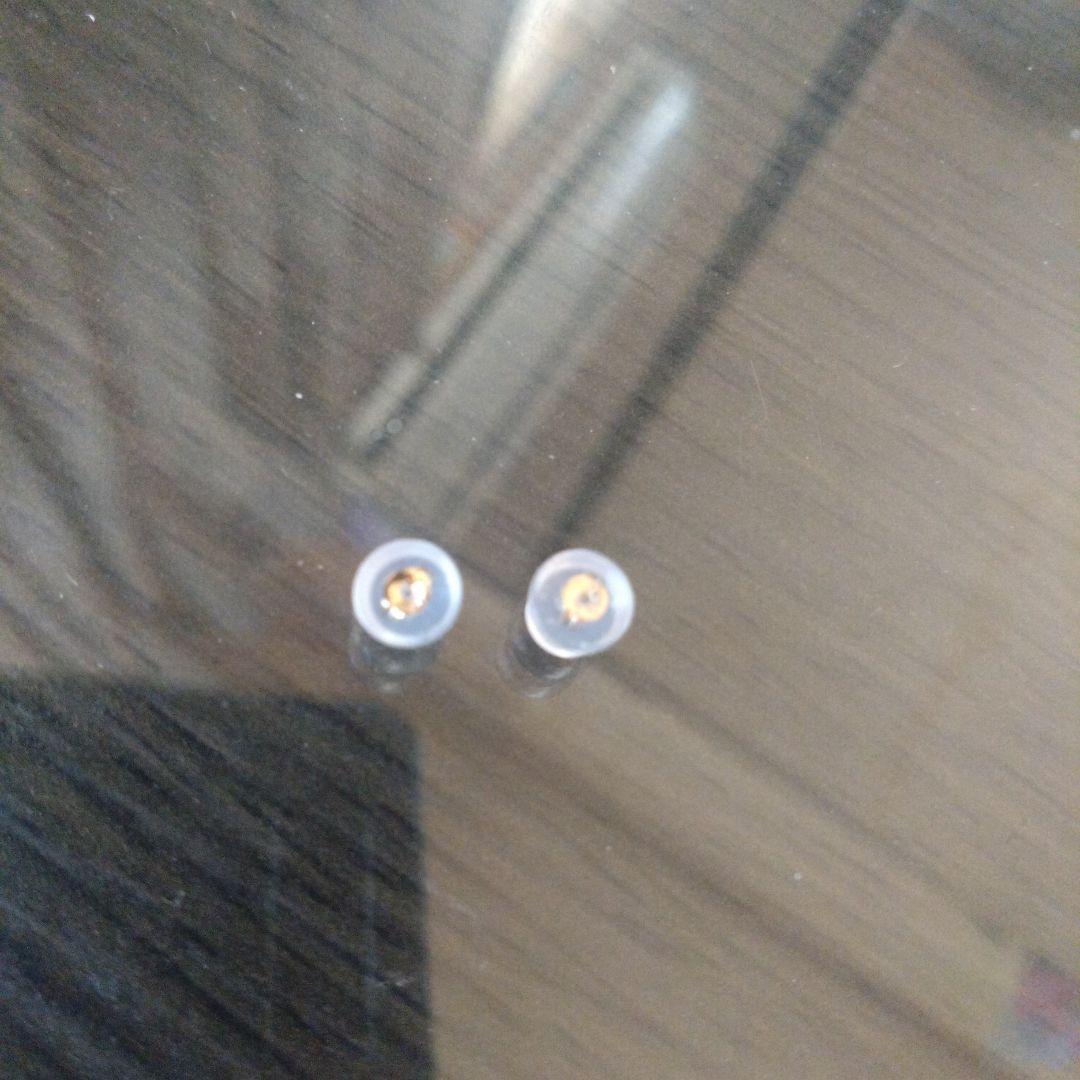 K18　 ダイヤモンドピアス　ゴールド