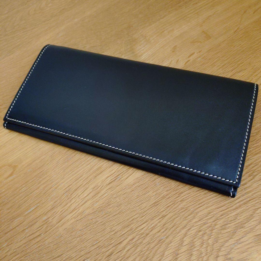 万双ブライドル 長財布　小銭入付　ブラック