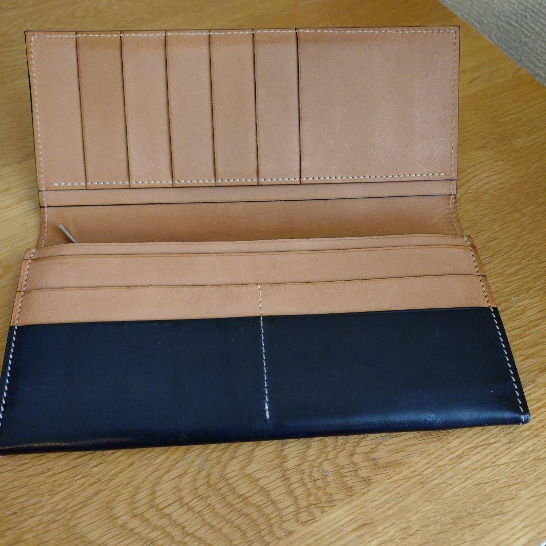 万双ブライドル 長財布　小銭入付　ブラック