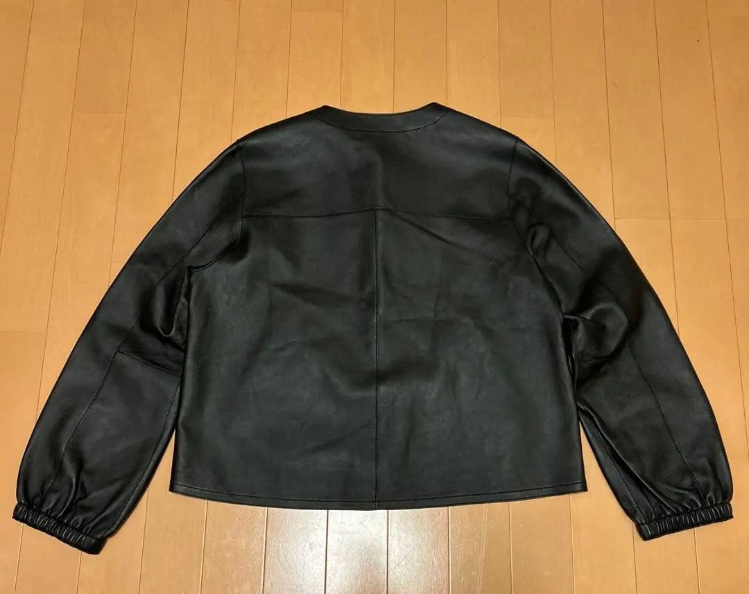 元町ゼラール トルコ産ラムレザー リバーシブル ジャケット