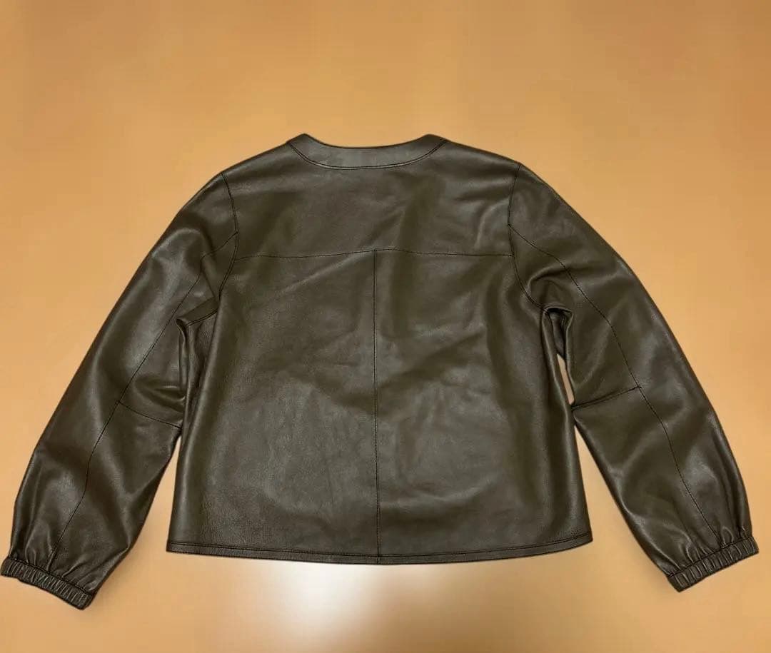 元町ゼラール トルコ産ラムレザー リバーシブル ジャケット