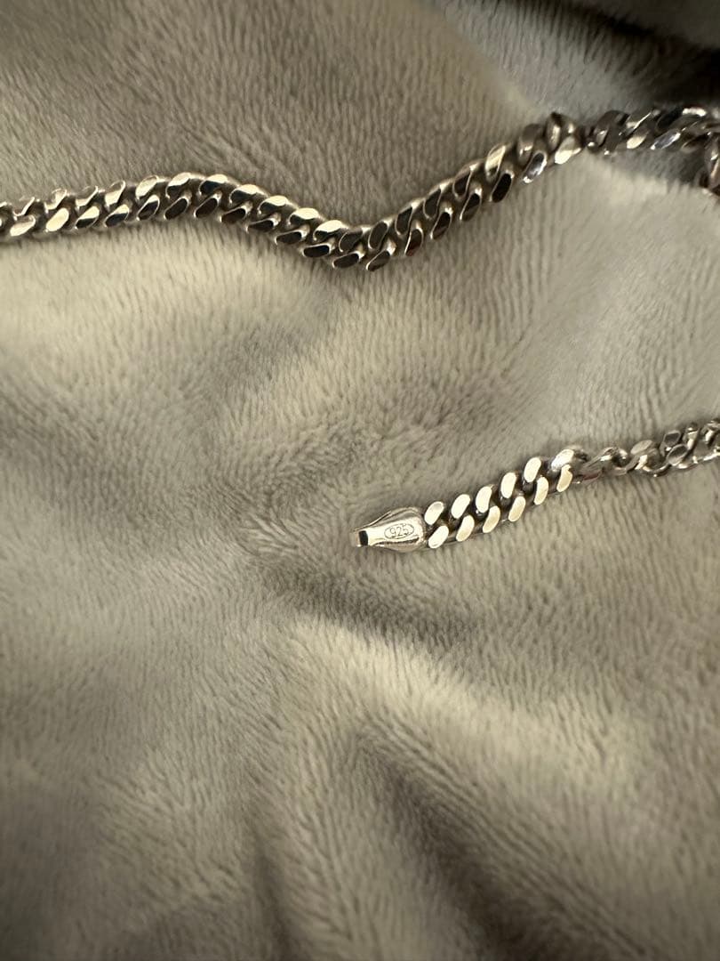 AVALANCHE マイアミチェーンネックレス シルバー925 50cm 4ミリ