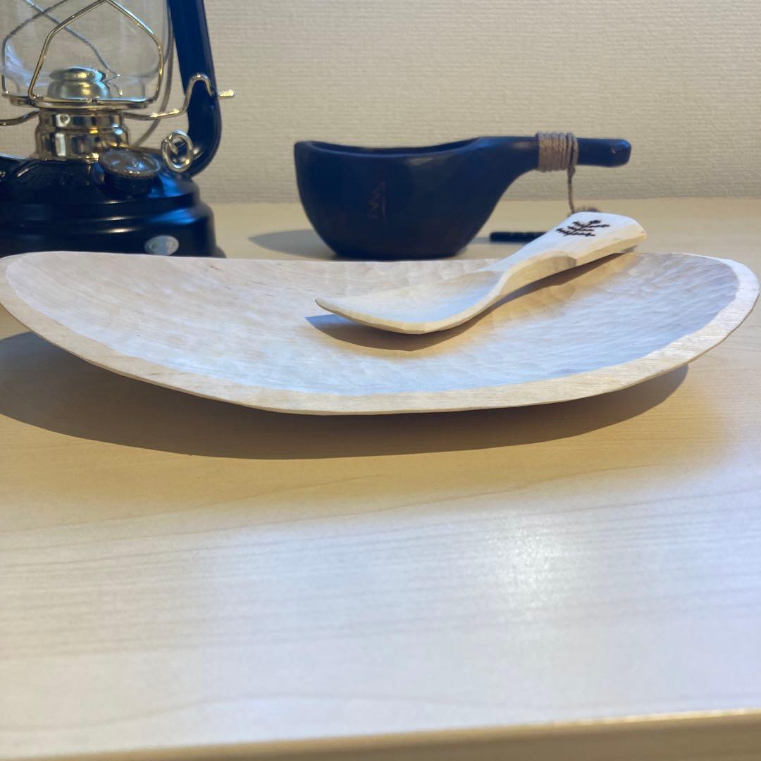 【新品】ソウルオブシベリア　 プレート&スプーン　No.1003