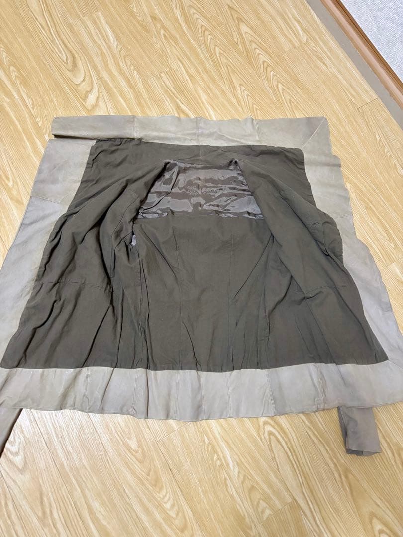 リックオウエンス　レザージャケット　レディース