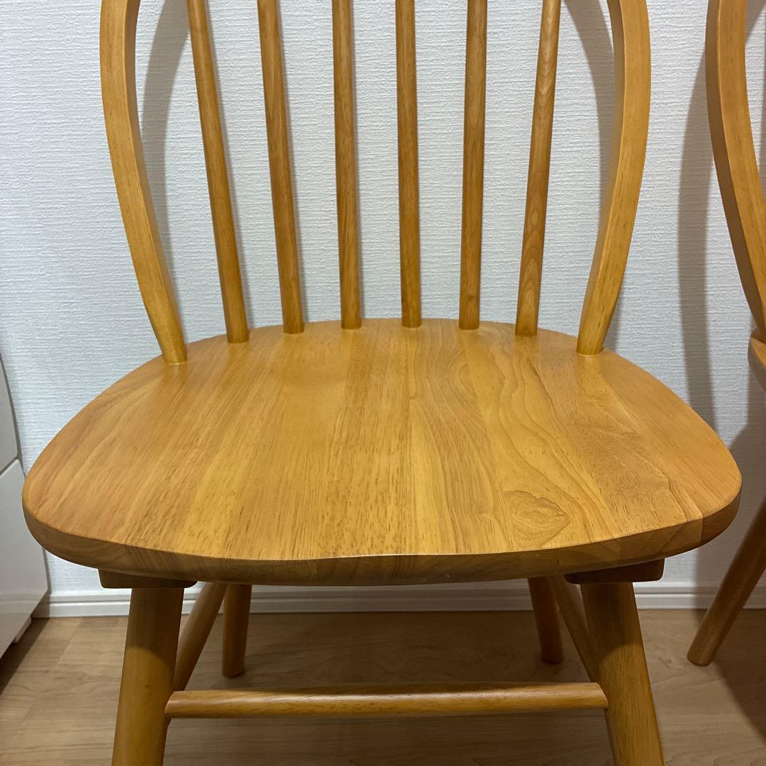 【未使用品】ウィンザーチェア　2脚セット