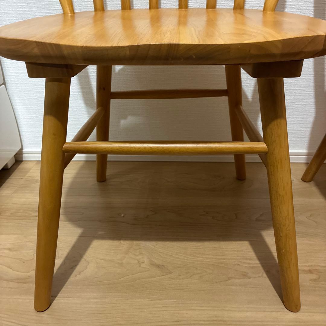 【未使用品】ウィンザーチェア　2脚セット