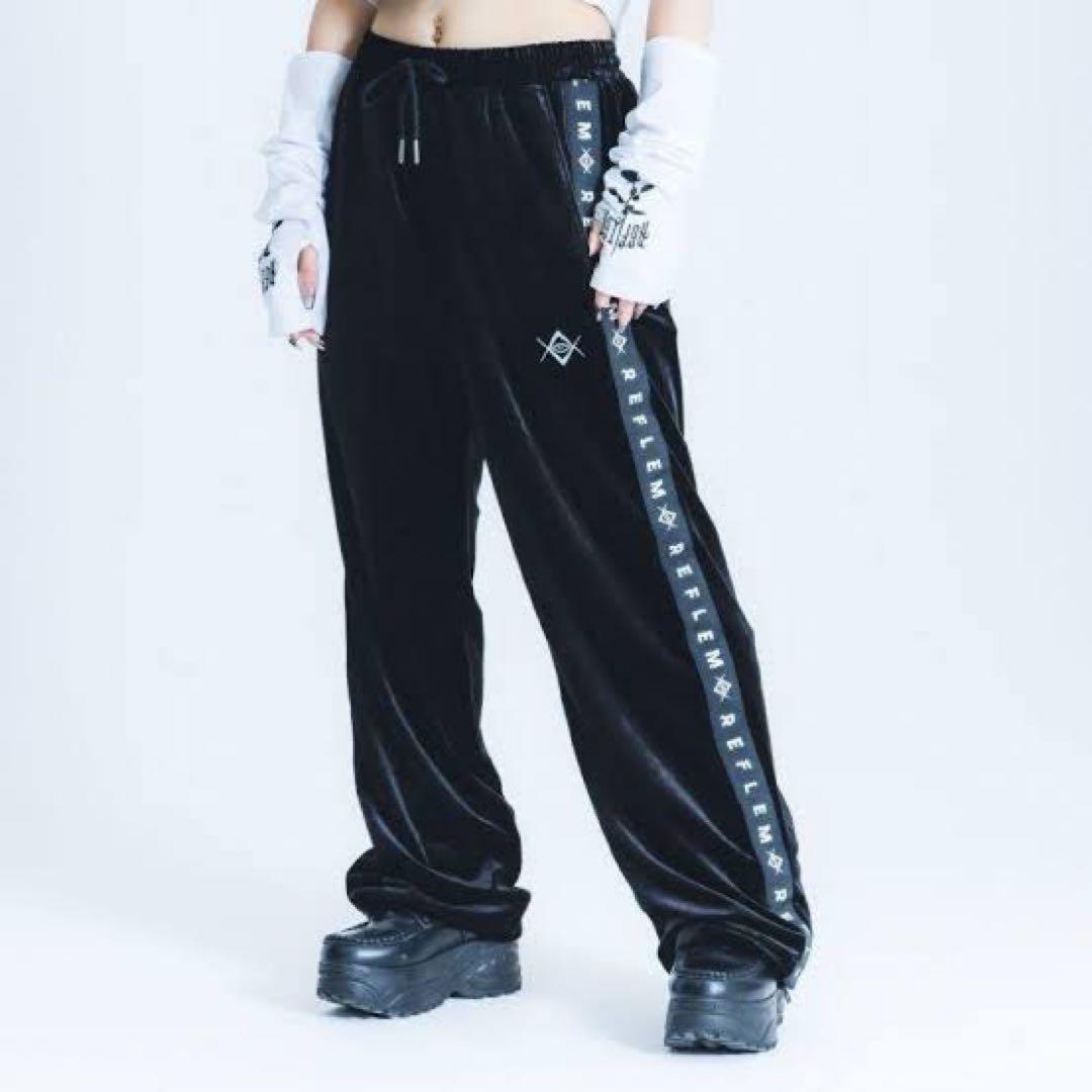 【最終値下げ】上下セット REFLEM ベロア ジャージ パンツ