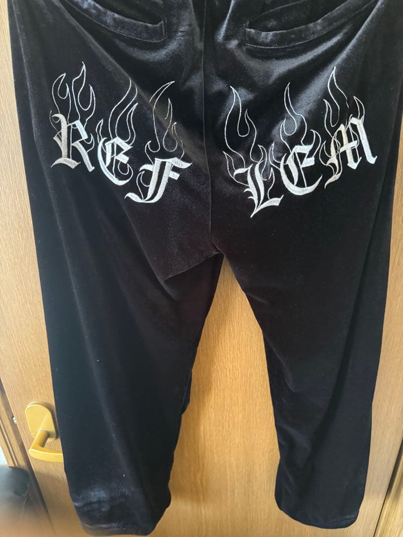 【最終値下げ】上下セット REFLEM ベロア ジャージ パンツ