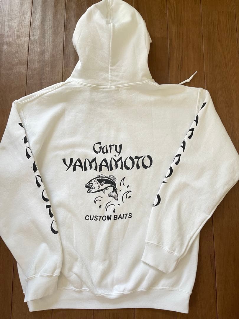 Gary Yamamoto パーカー ホワイト M