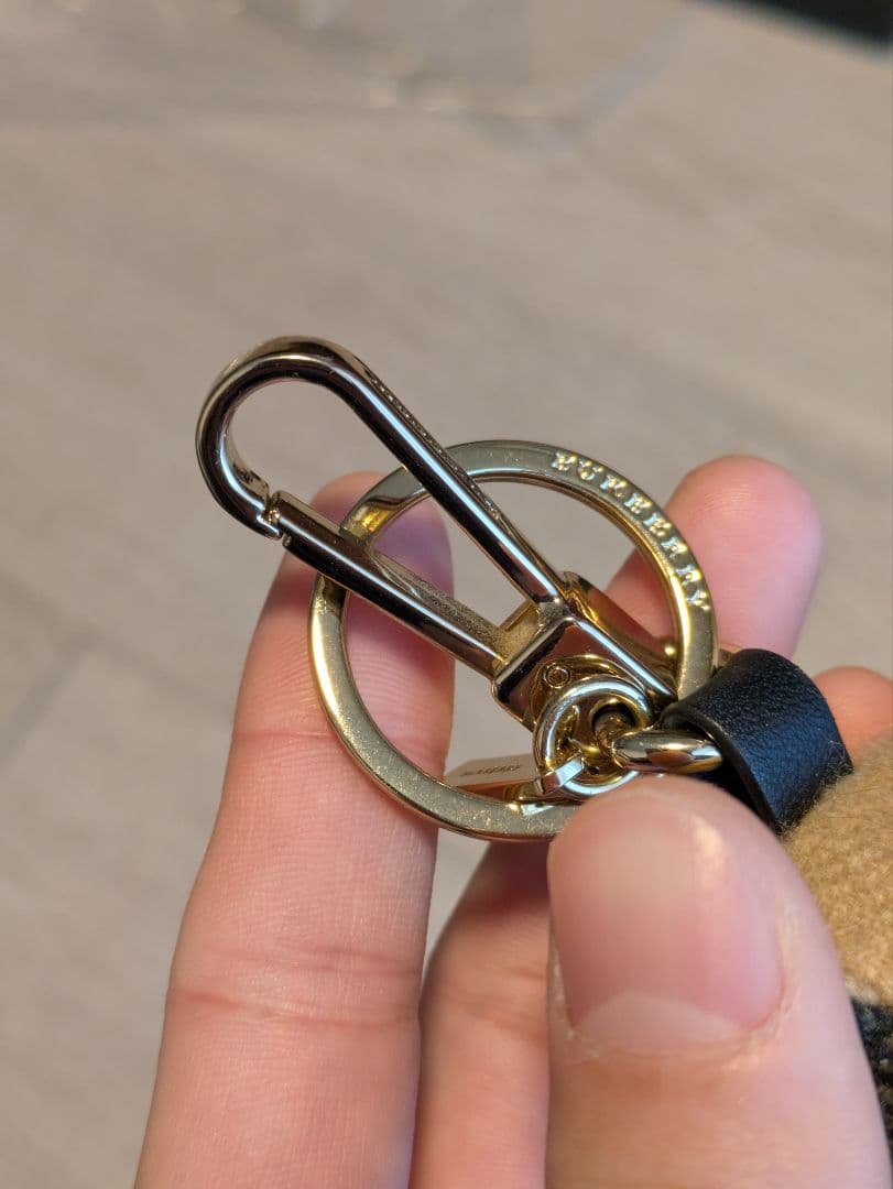 バーバリー ベア　キーホルダー　チャーム