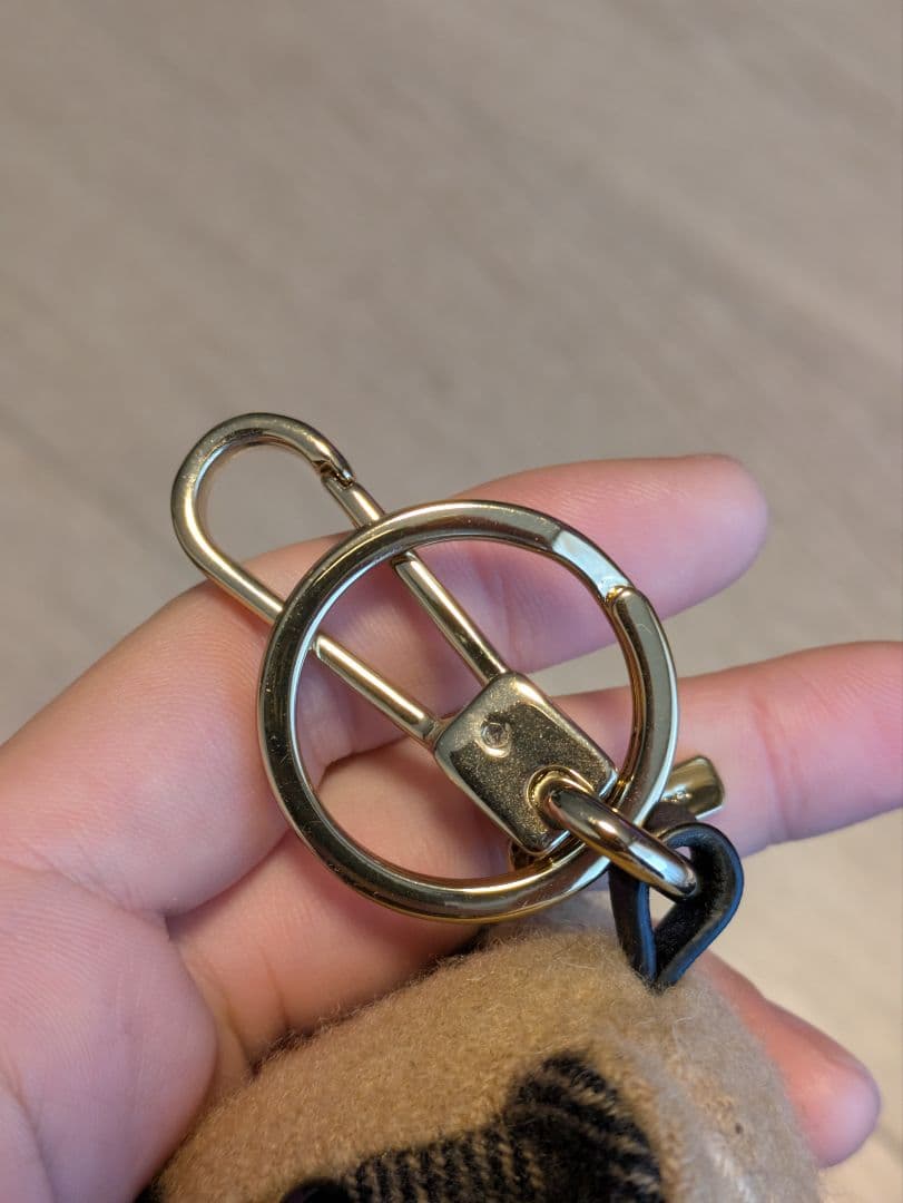 バーバリー ベア　キーホルダー　チャーム