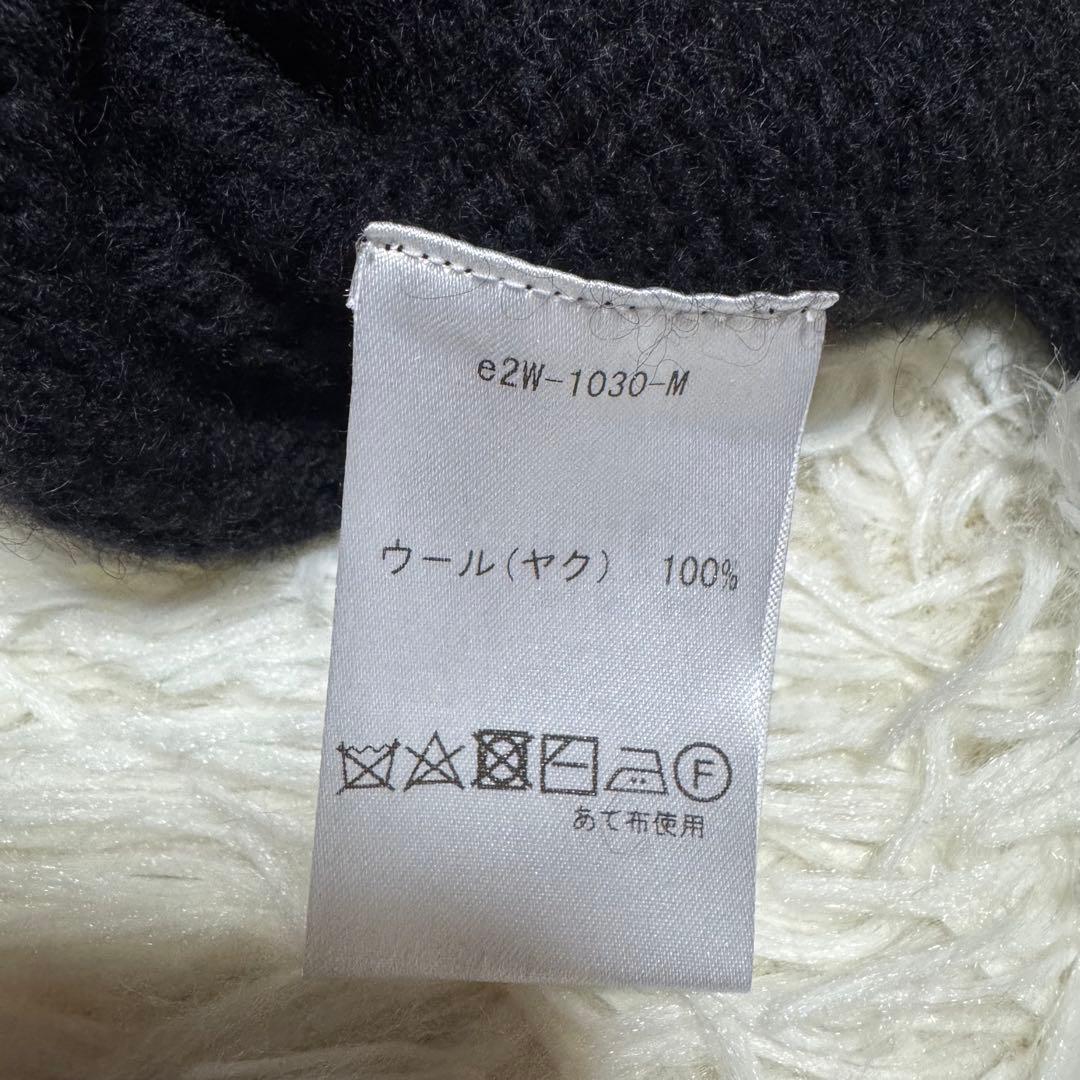 eleven 2nd イレブン セカンド ヤク ウール タートルネック ニット