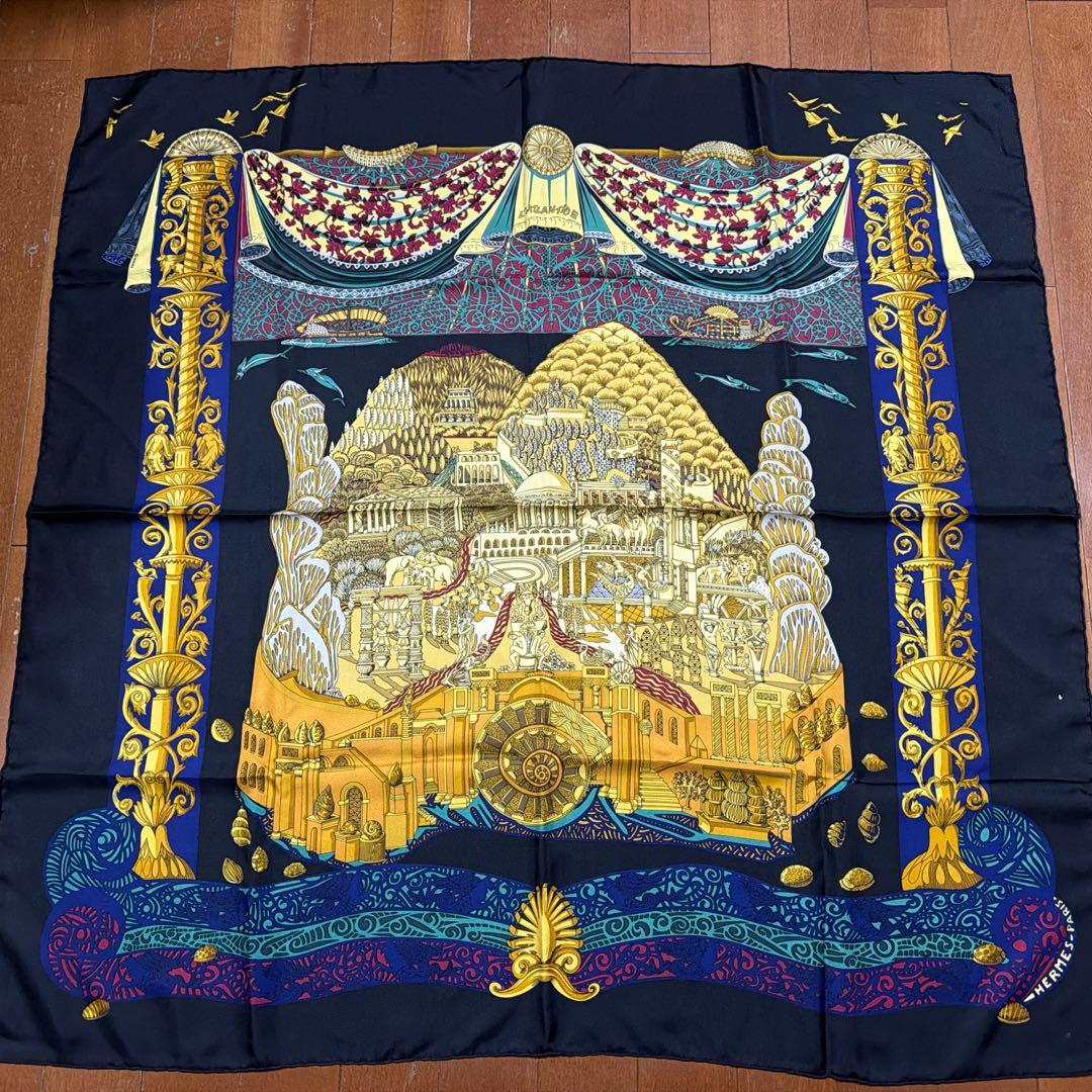 正規品★エルメス★HERMES★カレ90★スカーフ★シルク100%