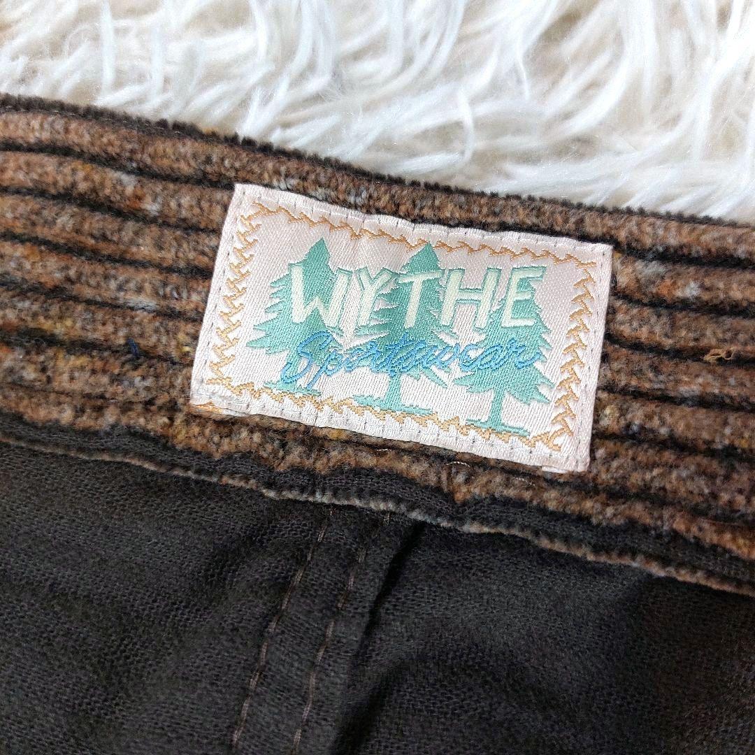 美品 定価5.24万 WYTHE donegal カラーネップコーデュロイパンツ