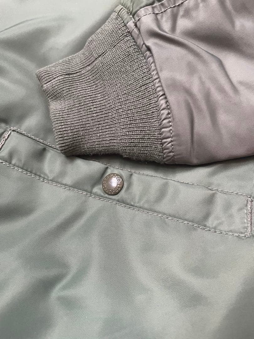 TALONジッパー BEAMS ビームス クレイジーMA-1 ダブルジップ M