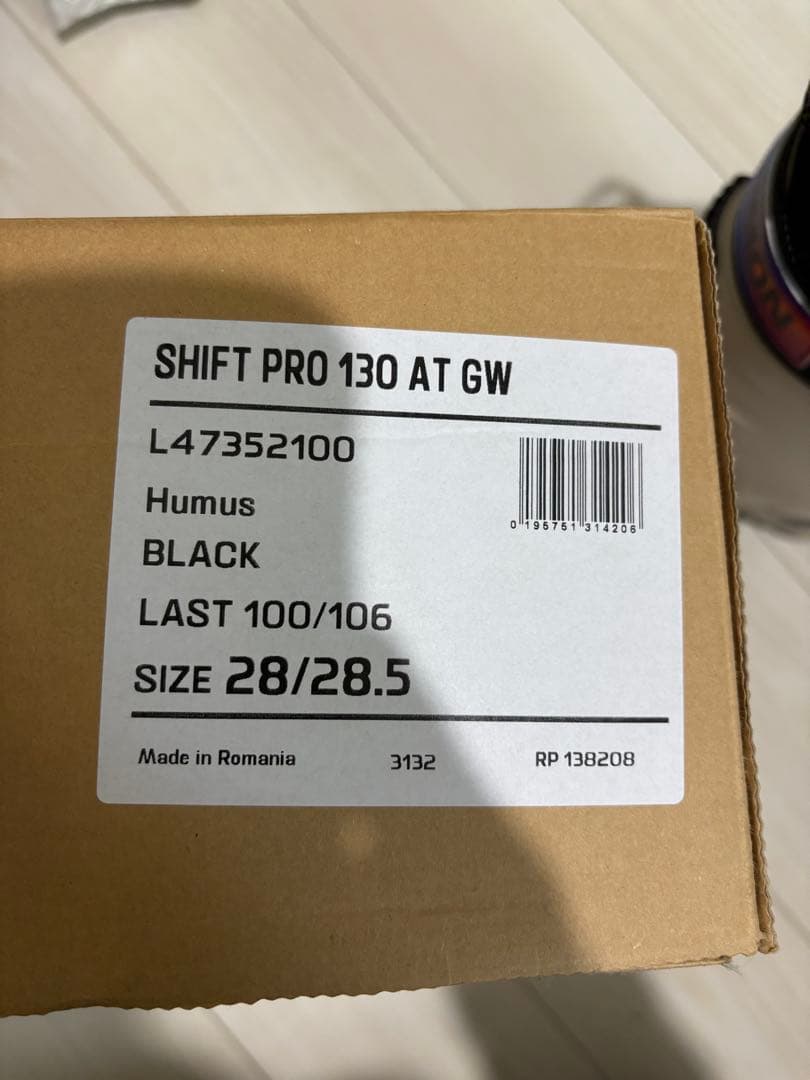 SALOMON SHIFT PRO 130 サイズ28/28.5 保証書 箱付き