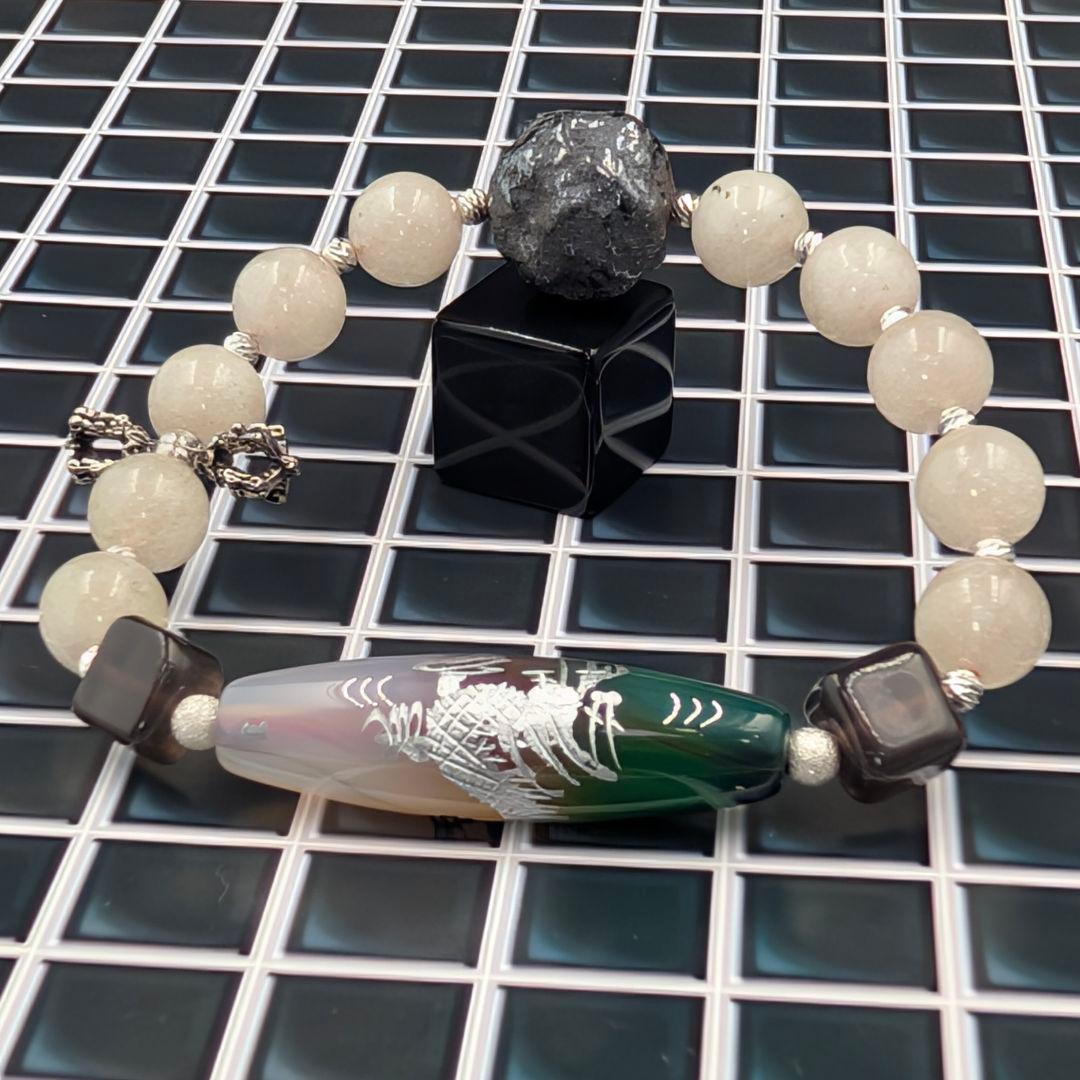 【一点物】呪禁導師シリーズ最新作『金剛隕石リビアンアグニマニ・龍神導師』6重結び