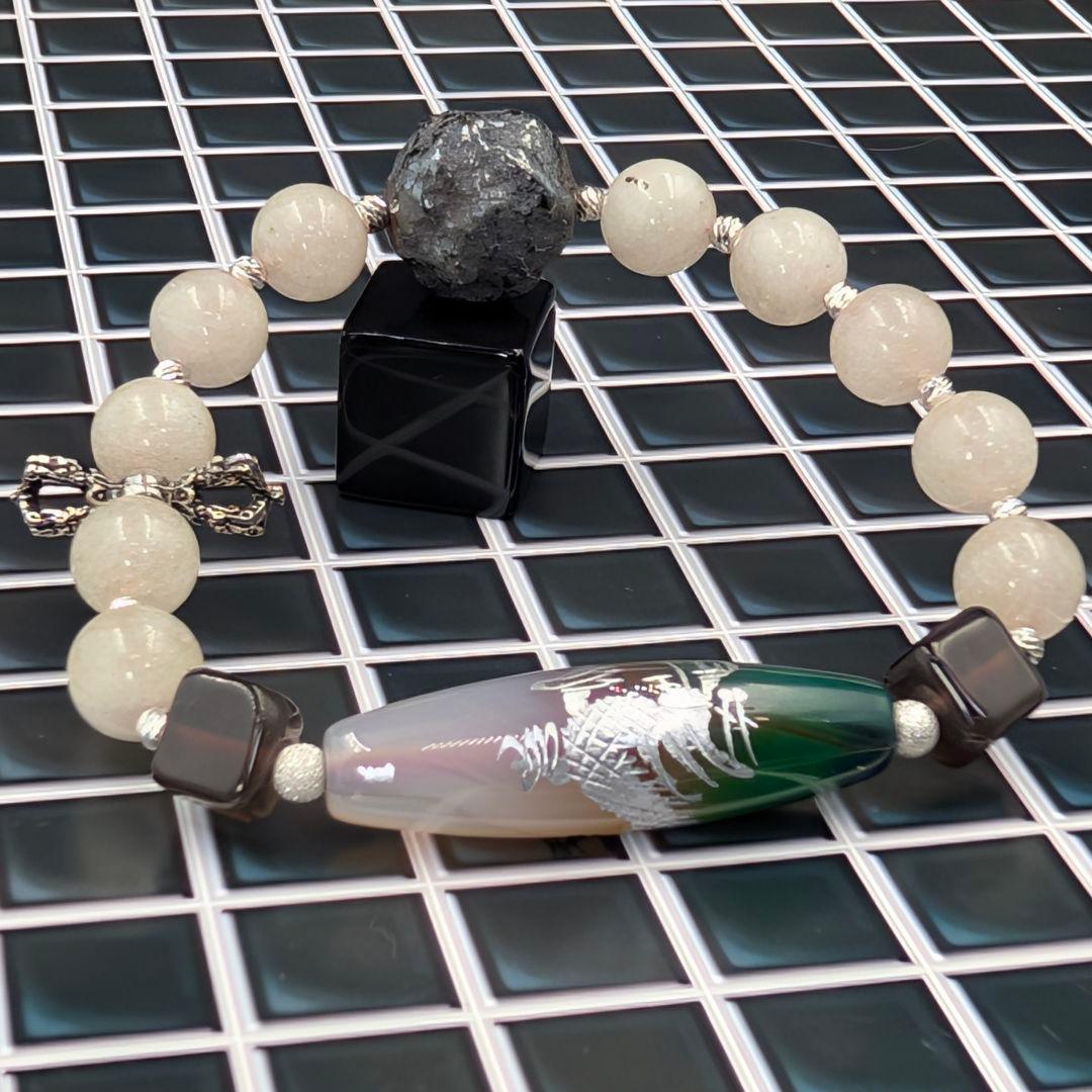 【一点物】呪禁導師シリーズ最新作『金剛隕石リビアンアグニマニ・龍神導師』6重結び