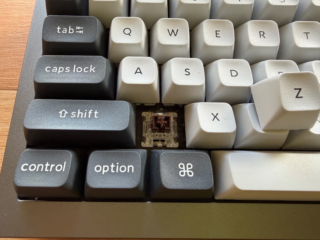 Keychron Q1 Pro メカニカル茶軸 ノブ US ホットスワップ 美品