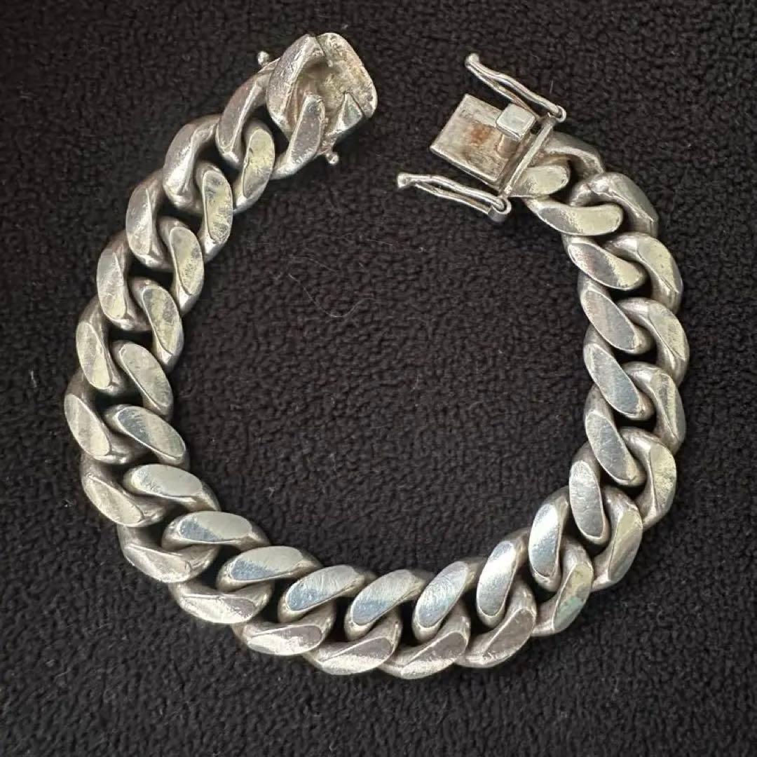 70〜80s シルバー925 喜平　ヴィンテージ　ブレスレット